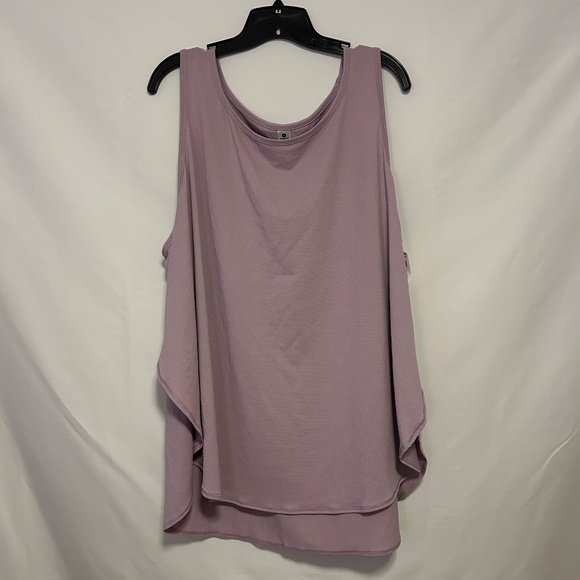 90 degree Tops - NWT 90 degree light purple 3X athletic tank